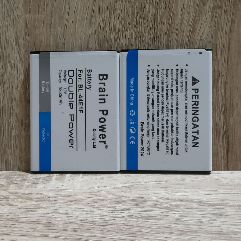 Baterai BL-44E1F Compatible for LG V20 V 20 H990 BL44E1F Double Power Battery Batrai Hp