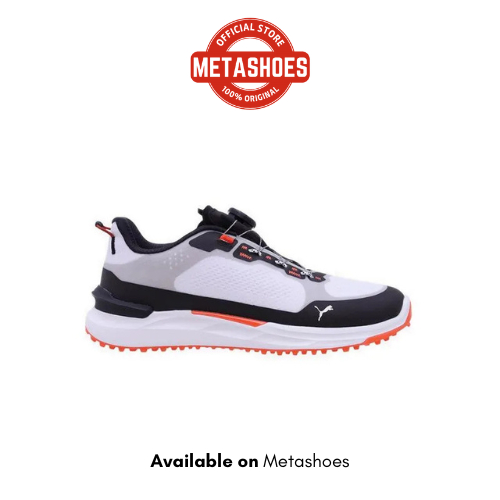 Sepatu Golf Ignite Elevate 2 Disc Shoes Men's - Puma White-Puma Black Original