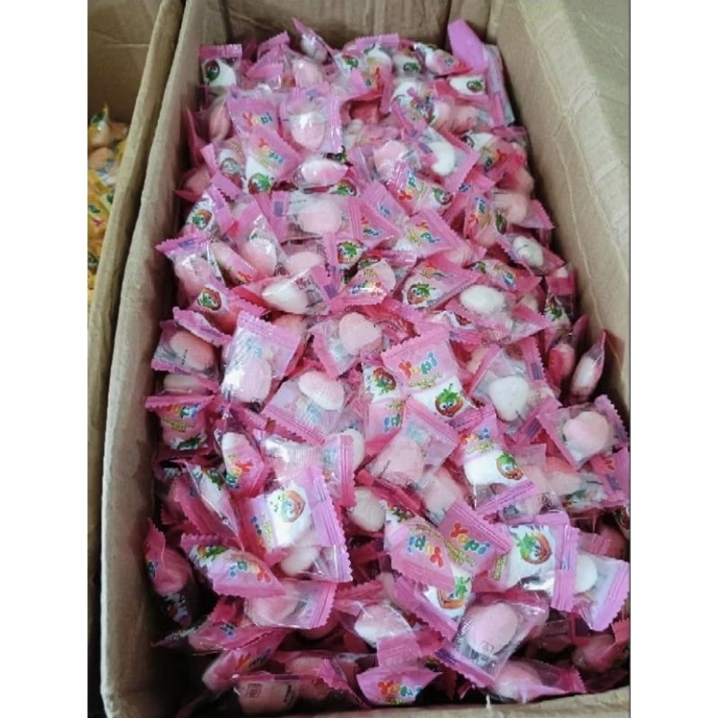 

Permen Yupi Strawberry Kiss Kiloan