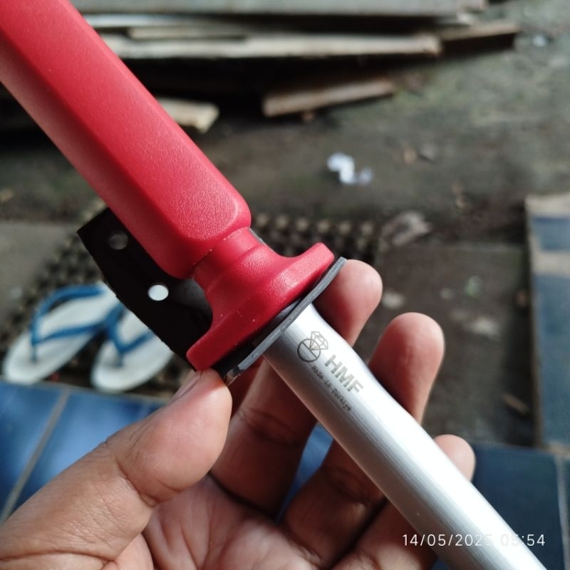 sharpening steel/ pengasah pisau kristalhoning oval HMF turkey original