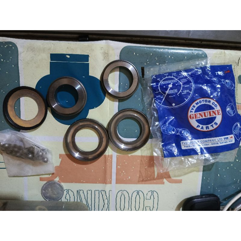 komstir sterring kit TVS Apache 200 1 set