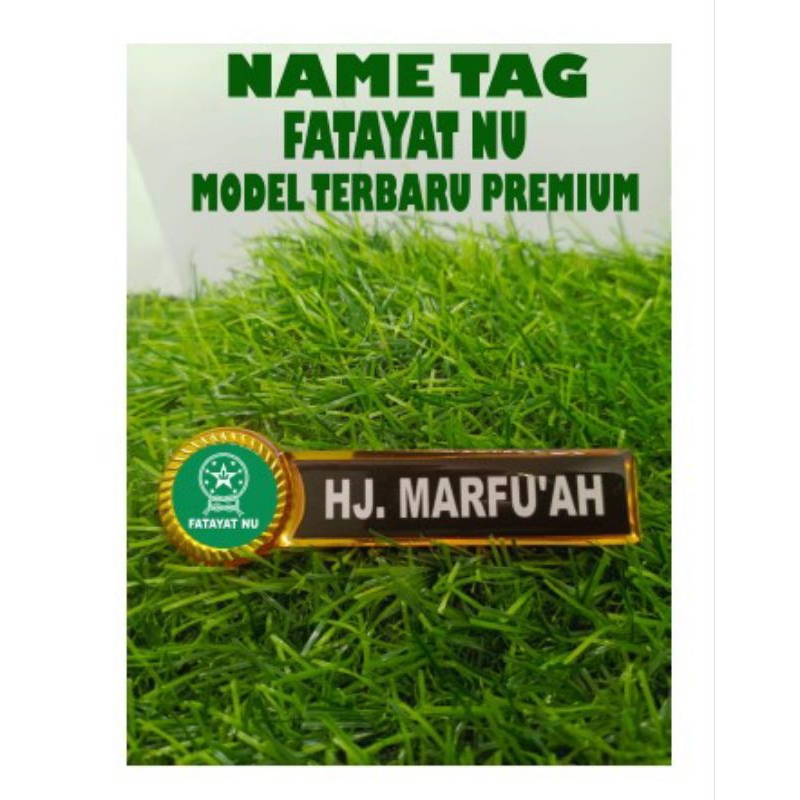 

nametag / nama dada fatayat nu model terbaru
