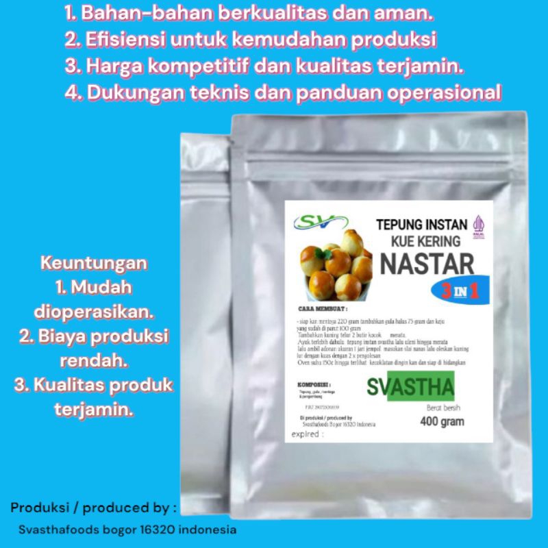 Tepung Nastar Tepung Instan Kue Nastar Enak
