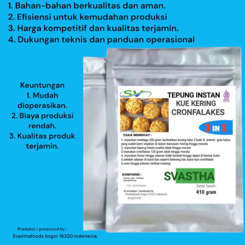 Tepung Instan Kue Kering Cronflakes