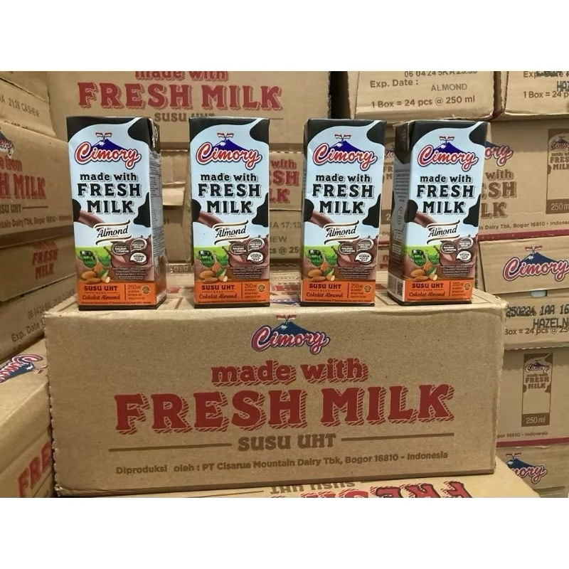 

PROMO !! SUSU Cimory UHT 250 ML Fresh Milk 1 PCS Almond