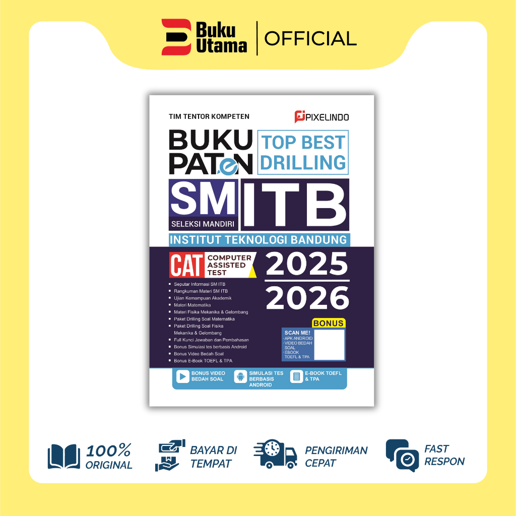 BUKU UTAMA Buku Paten Drilling Soal Seleksi Mandiri ITB