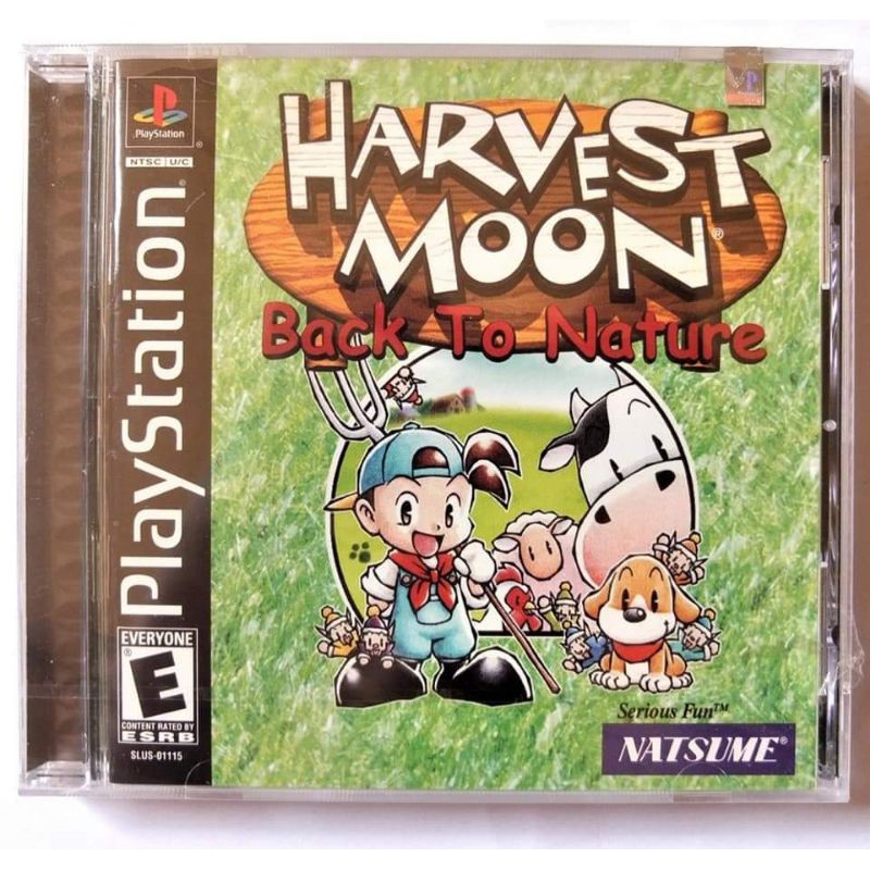 Harvest Moon Back to Nature PS1 / NTSC - UC