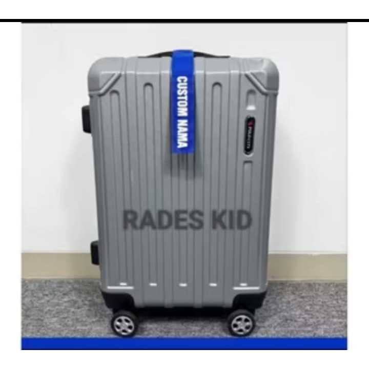 Tag Penanda Koper Umroh & Haji ( Custom Nama )Tali Koper Penanda/Ciri