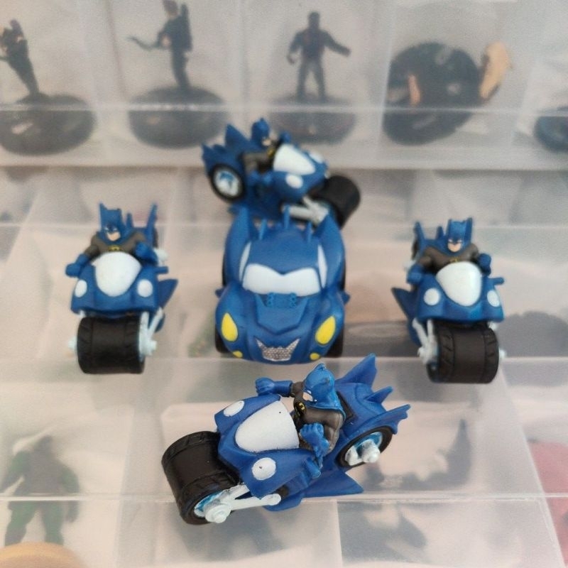 BATMOBILE & BATCYCLE Mini Vehicle