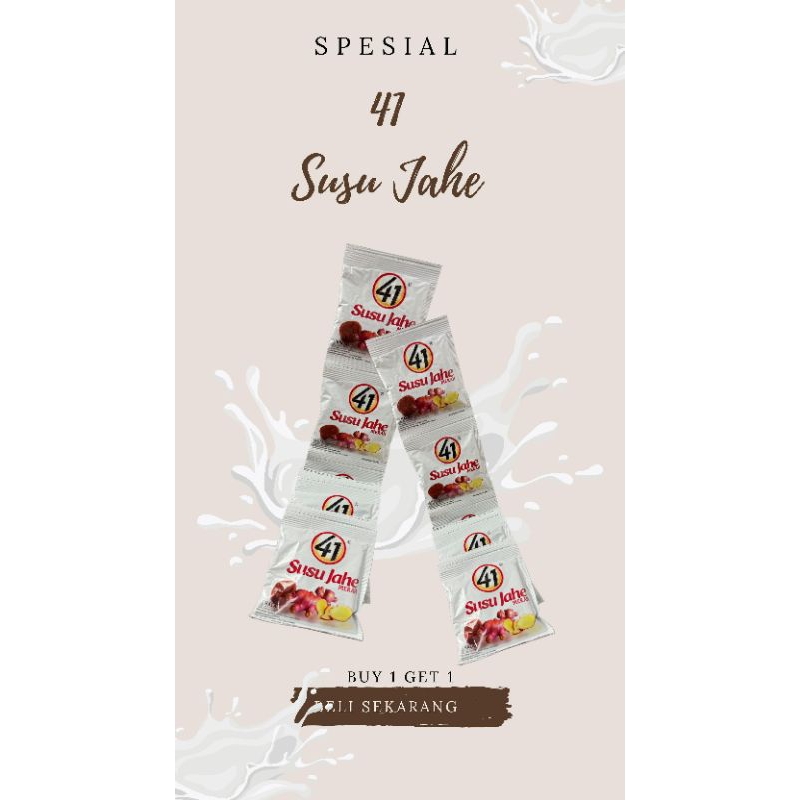 

TOKO EMI SUSU JAHE 41 MINUMAN SACHET INSTAN 10PCS PALEMBANG