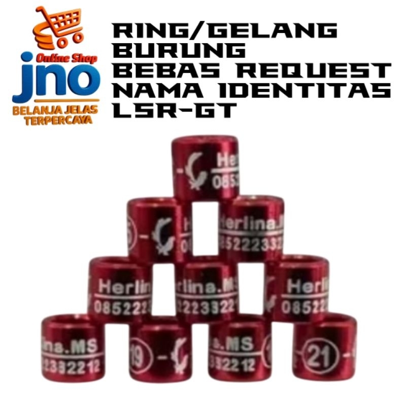 RING BURUNG LASER GT MURAI KENARI MERPATI DLL