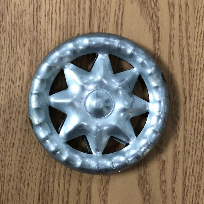 Ornamen bintang 8 - Aksesoris ornamen pagar teralis - Besi plat - Tampilan dua muka