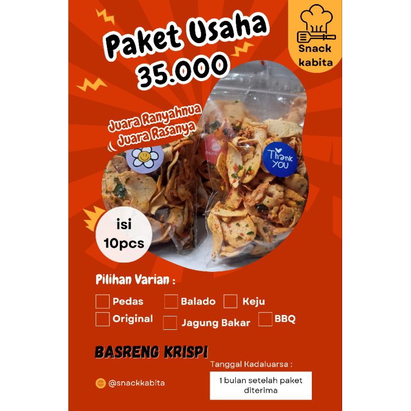 

PAKET RESELLER !!!! Untuk dijual lagi BASRENG DAUN JERUK ISI 10PCS