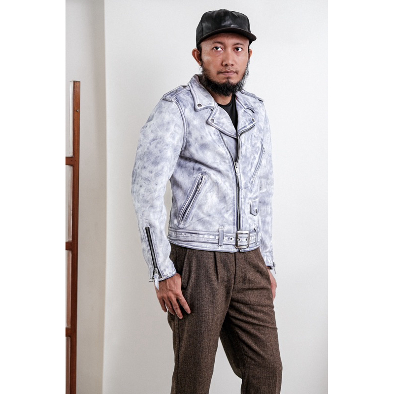 Ramones One Star Leather Jacket Original Authentic