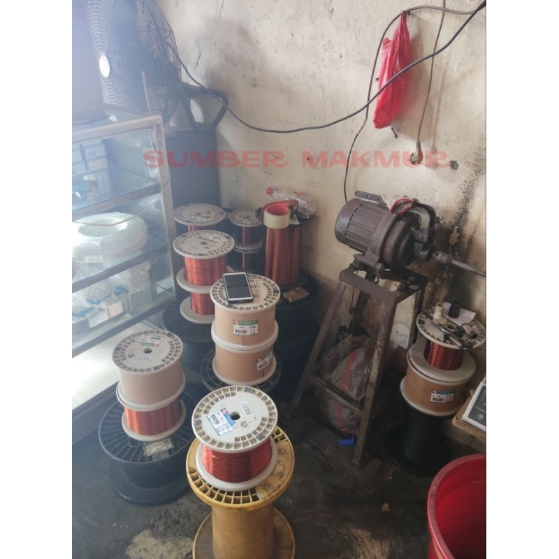 Kawat Email Tembaga 0.18 Supreme Enamelled Copper Wire 0.18 Kawat Gulung Dinamo 1/4 Kg (250 Gr)