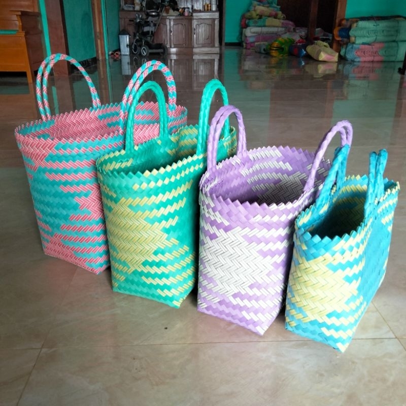 Tas Anyaman Lurik Ngawi/Tas Anyaman Lurik Motif