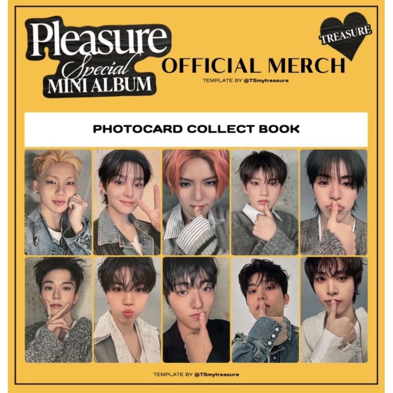 [Ready Stock] Treasure Photocard PC Kolbuk Pleasure