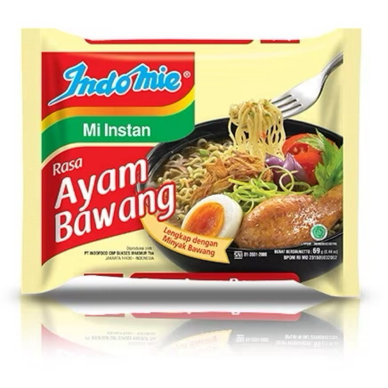 

[Bundle Isi 5 Bungkus] Indomie Ayam Bawang 69 Gram