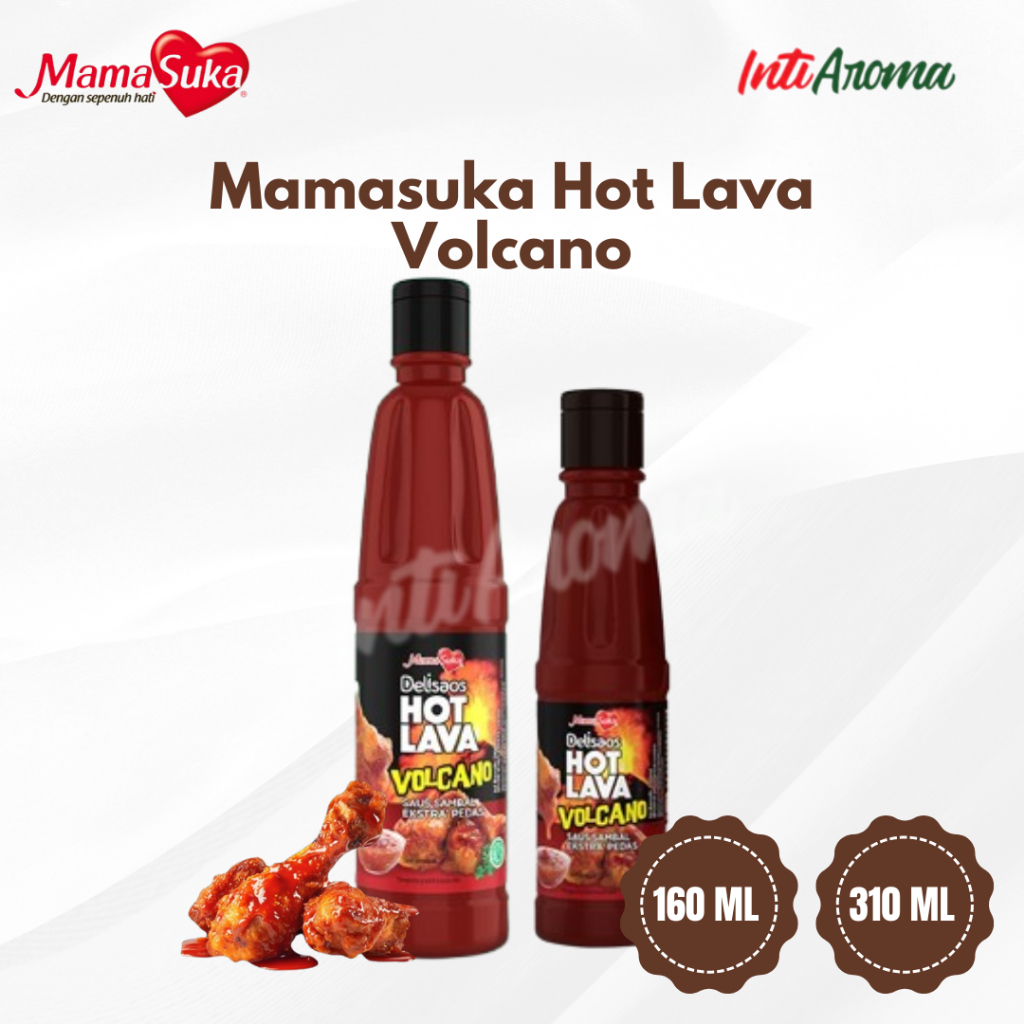 

Mamasuka saus hot lava volcano 160ml / 310ml