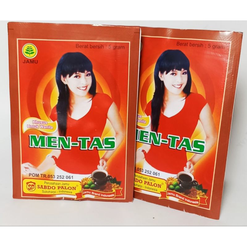 

JAMU MENTAS CAP SABDO PALON KEMASAN PACK ISI 10 SACHET