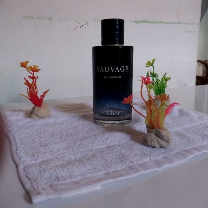 SAUVAGE DIOR parfum botol kosong