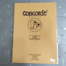 

Gramedia Batam - Concorde Kertas Cover 80240 A4 220gr L.brown