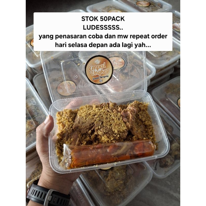 

Empal ungkep Monyong + sambal 300gr