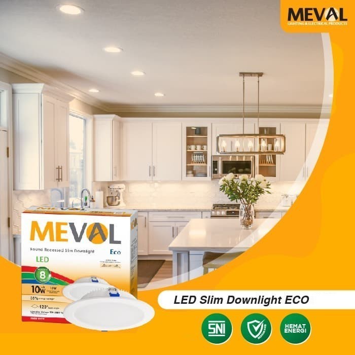 MEVAL Lampu LED Downlight ECO series - INBOW