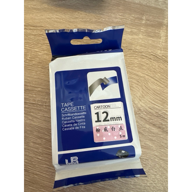 

Label Tape Brother Polkadot size 12mm