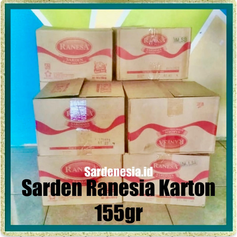 

Sarden Kaleng Ranesa 155gr 1 karton (50pcs)