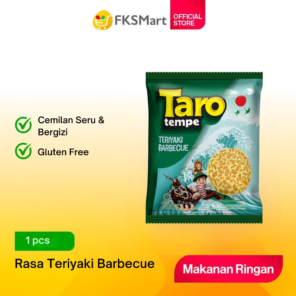 

Taro Tempe Teriyaki Barbecue 55 gr