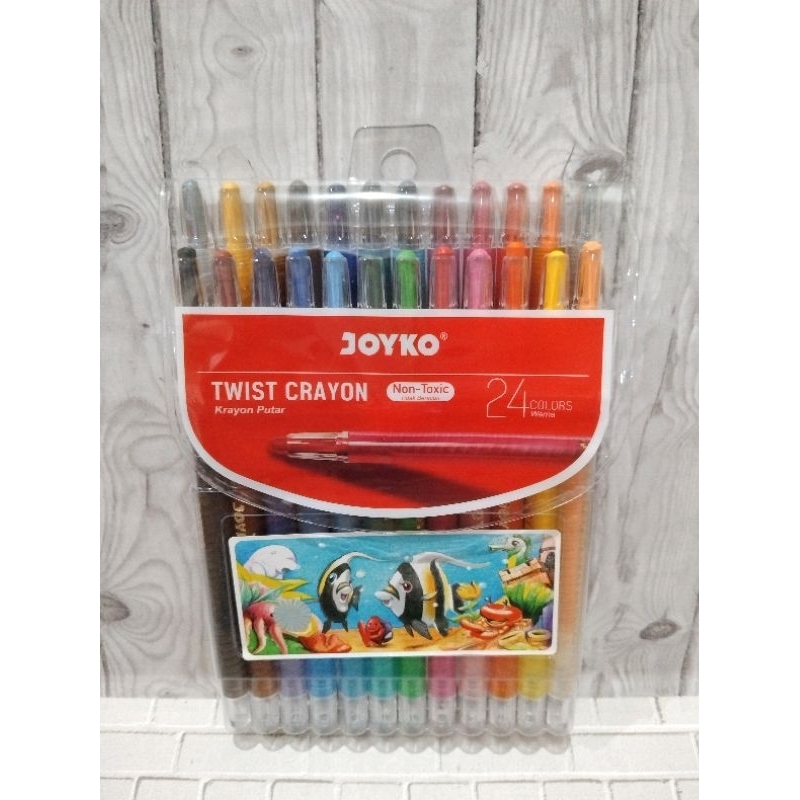 

Pastel / Crayon Putar Joyko 24w panjang