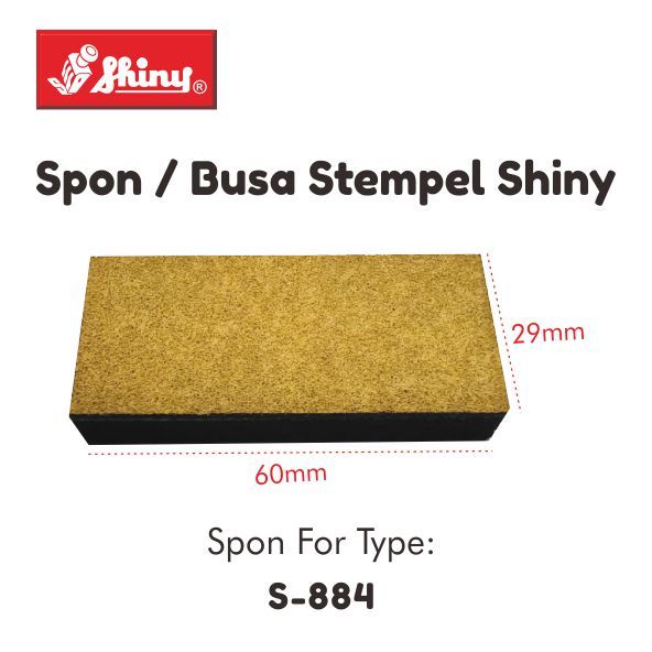 

Spon/Busa/Bantalan Shiny Type S-884