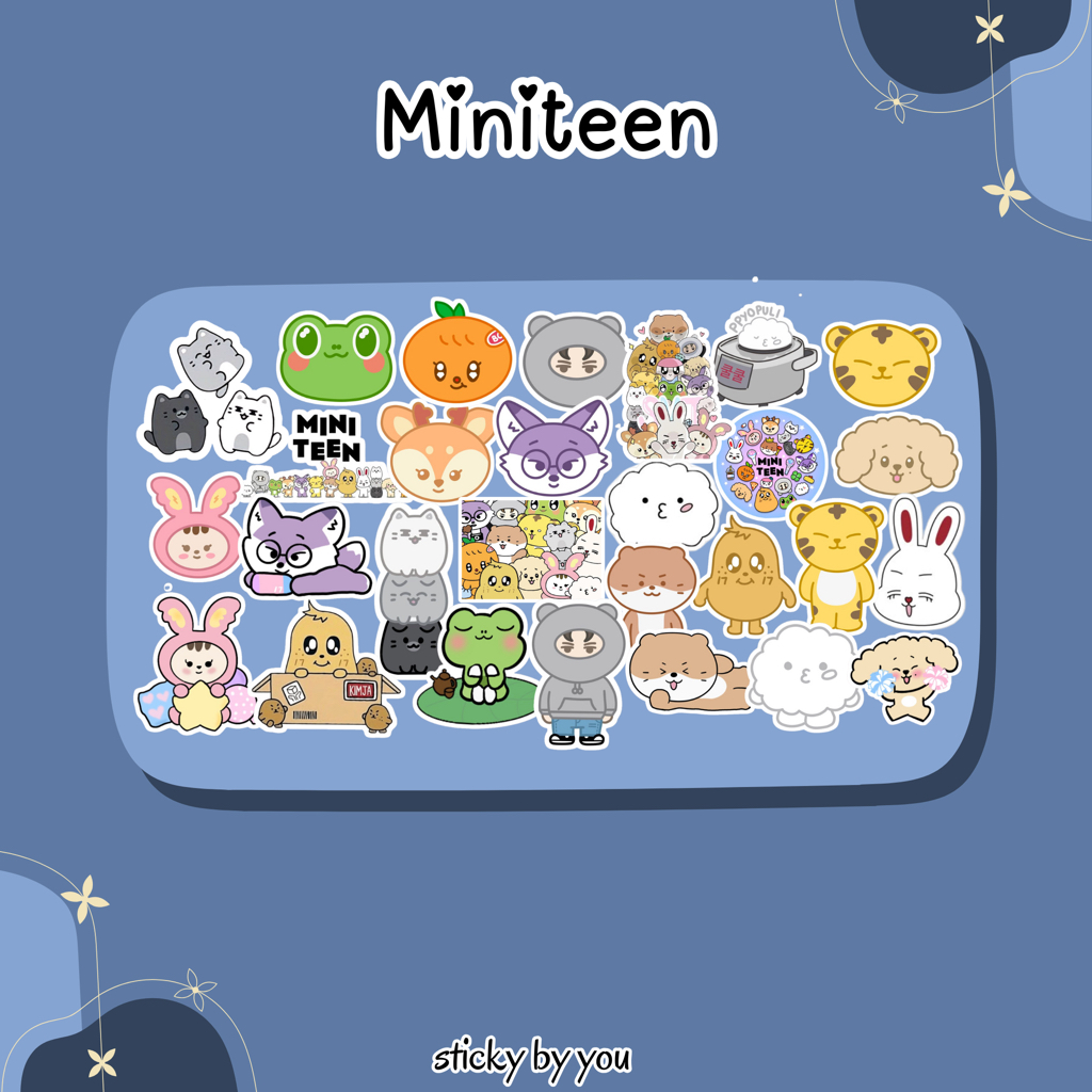 

Sticker Miniteen | Seventeen - Sticker Kpop - Sticker Aesthetic/Tumblr/Vinyl - Sticker Laptop/HP