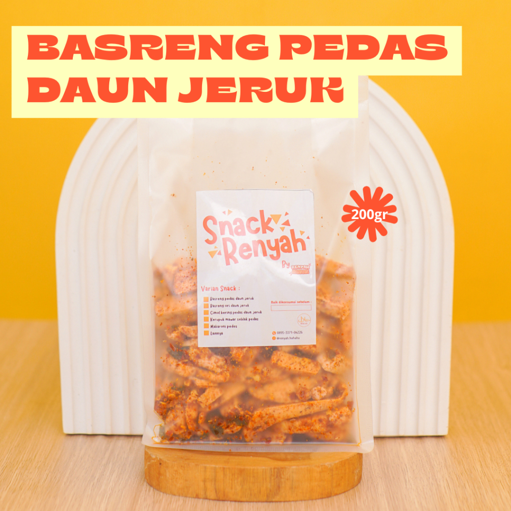 

Basreng Pedas Daun Jeruk by Renyahahaha