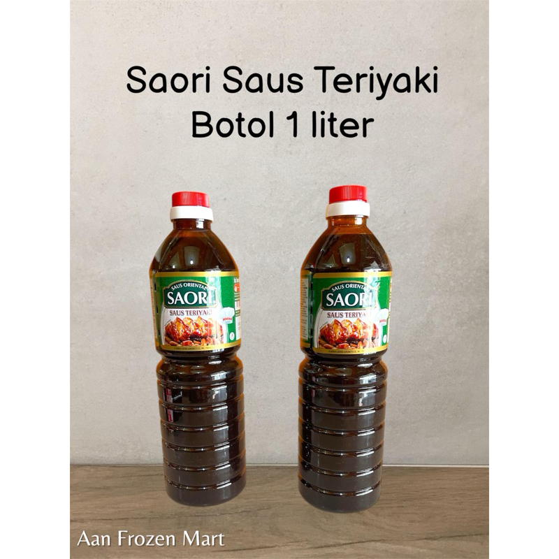 

SAORI SAUS TERIYAKI KEMASAN BOTOL 1L