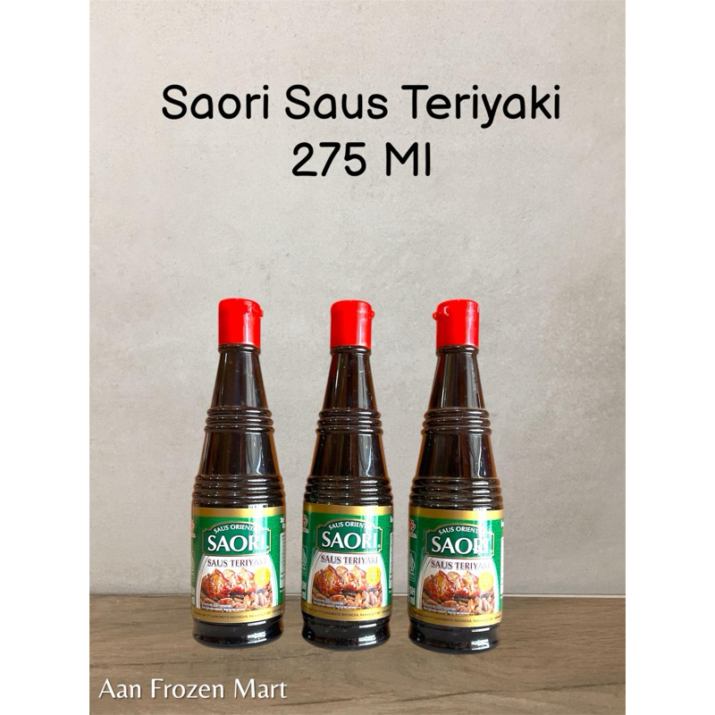 

SAORI SAUS TERIYAKI KEMASAN BOTOL 275ml