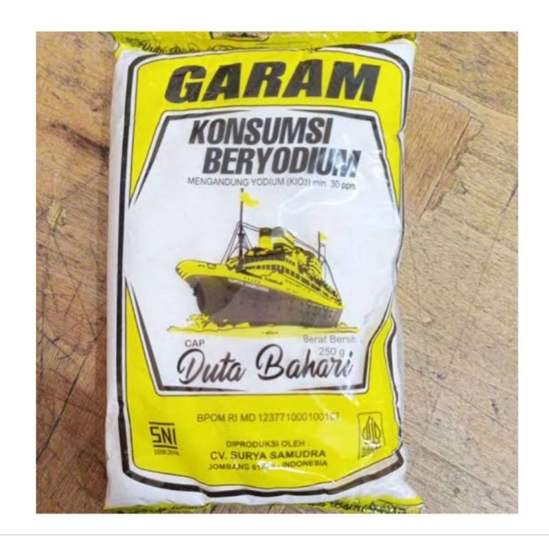 

garam duta bahari 200gr/garam beryodium/garam dapur