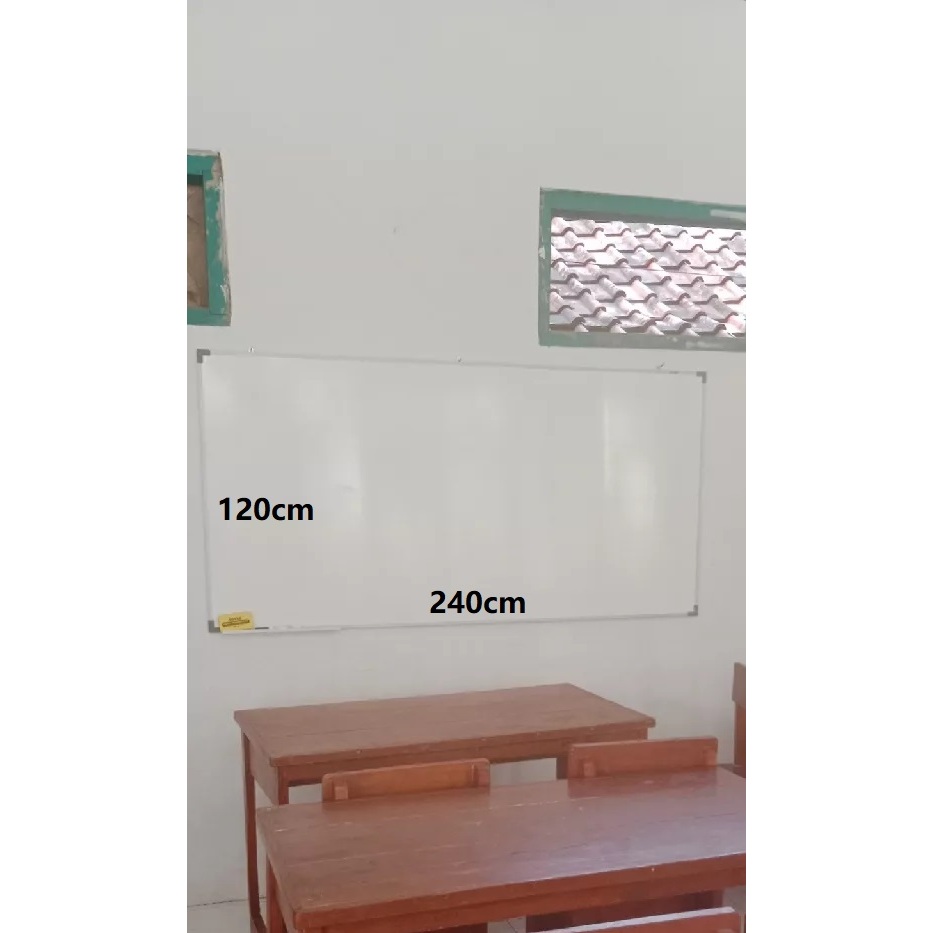 

white board gantung 120 x 240 cm