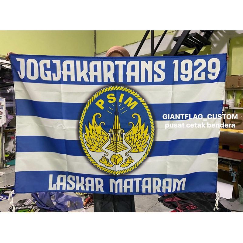 BENDERA 150x100cm, FLAG PSIM JOGJAKARTA, BENDERA JOGJA, BENDEDA PSIM