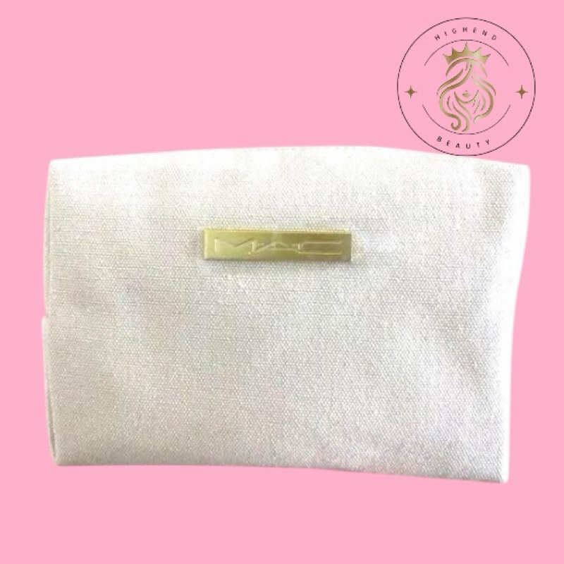 MAC Pouch Cream Canvas Original Gift Kosmetik