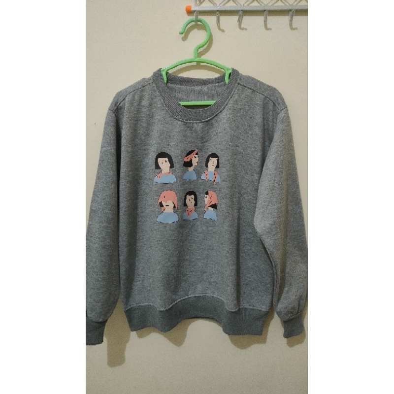 Sweater character kartun (PRELOVED)