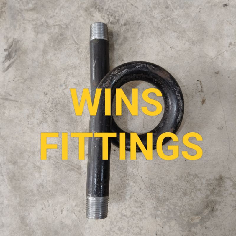 Pipa Sipon Besi 1/2" O tipe pipe Syphon CS 0,5" shipon sifon PG ekor babi 1/2 0,5 inch pressure gaug