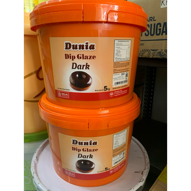 

DUNIA DIP GLAZE COKLAT ECO 5KG