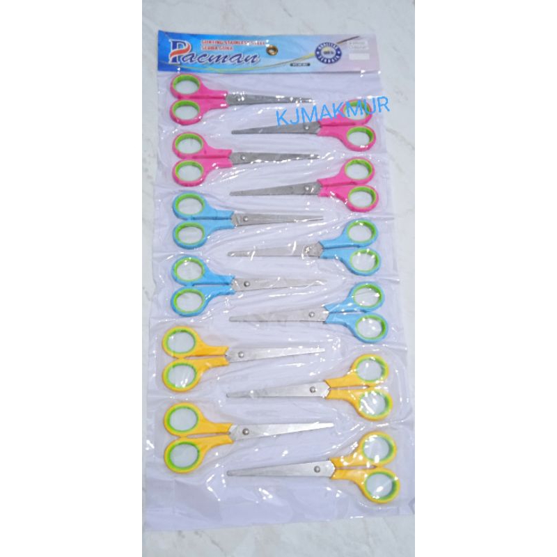 

Gunting Renceng Tanggung/Gunting Warna Warni 6,5 inch