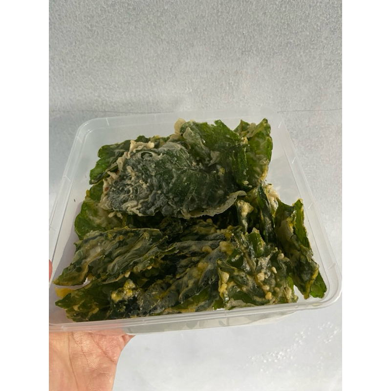 

Kripik bayem- Renyah dan gurih