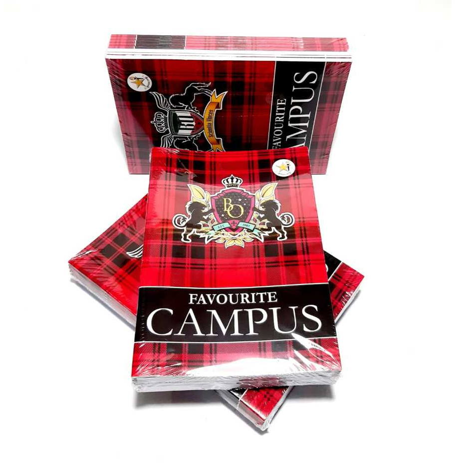 

Harga Grosir Per 1 Karton / 16 packs Buku Tulis FAVOURITE Campus 50 lembar panjang Kiriman Instant