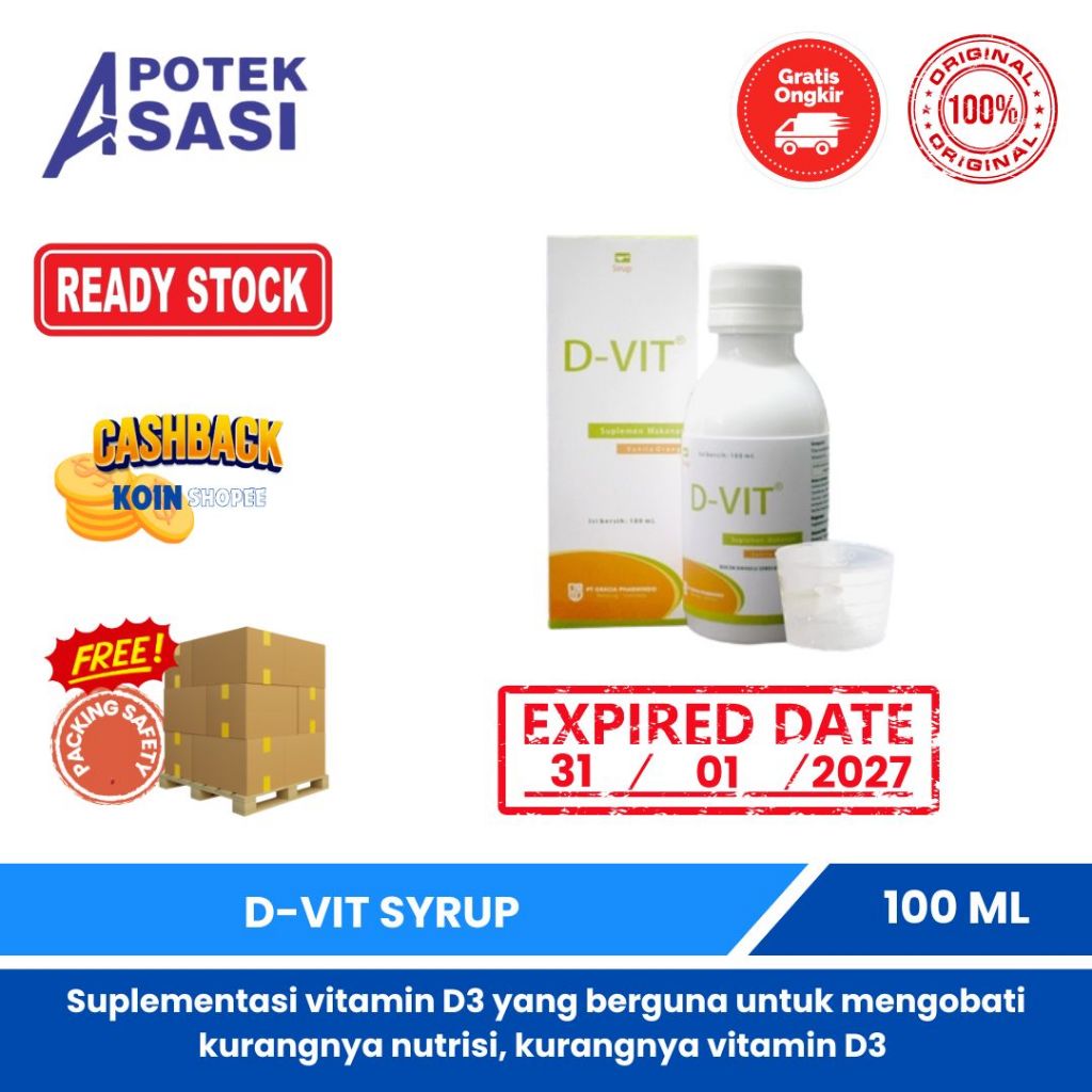 

D-VIT SYRUP 100 ML
