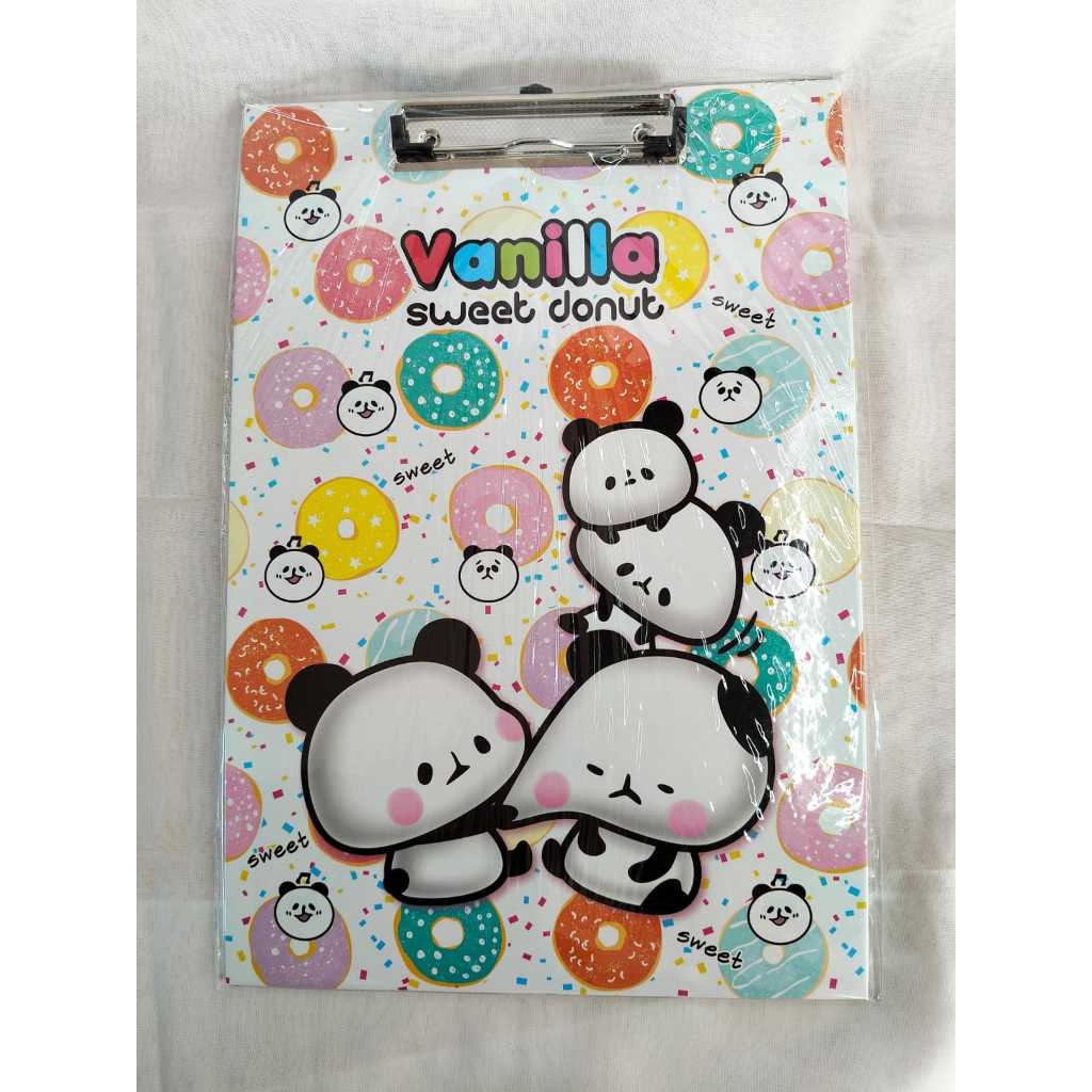 

CLIPBOARD KIKY / Papan Tulis Kertas / Papan Ujian Anak Anak / Kiky Clipboard