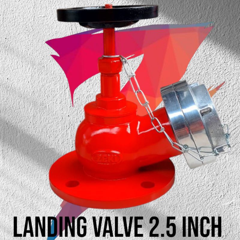 landing valve 2.5 inchLanding valve 2.5" Drat male NH- connection